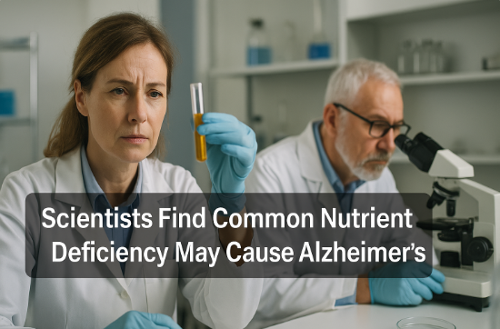 Scientists Find Common Nutrient Deficiency May Cause Alzheimer’s